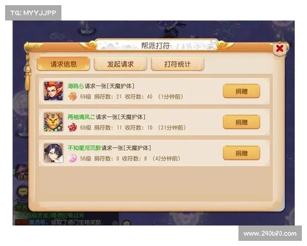 梦幻手游帮派技能花费